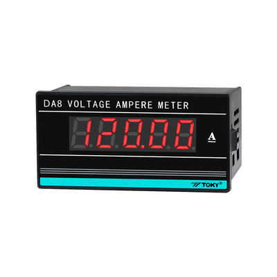 Di energia elettrica DA8 strumento di misura il tester 0.3%FS di amp di volt del tester di pannello di Digital