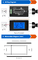 Metro LCD 80 ~ 260V di energia del tester di CA Digital dell'esposizione