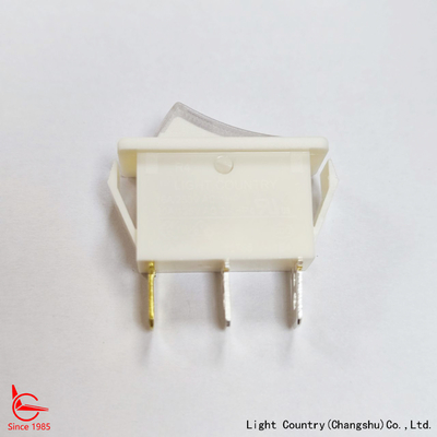 Interruttore Rocker illuminato da LED bianco di alta qualità, R4, 33x15mm, ON-OFF, 20A 125V
