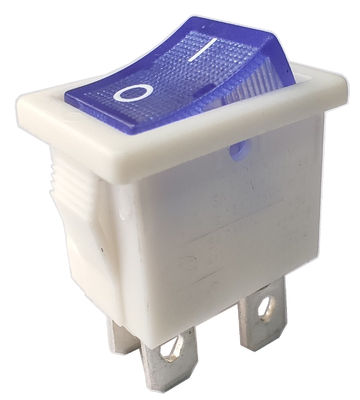 Interruttore a bilanciere illuminato arancione blu rosso